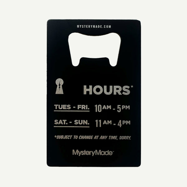 Credit Card Bottle Opener