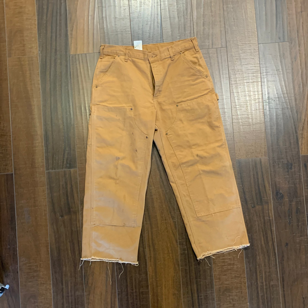 VTG Carhartt Double Knee Carpenter Pants Mens 34x32*