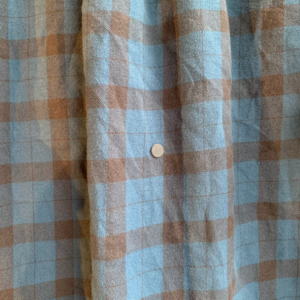 VTG Blue Black Plaid Filson Button Up - L