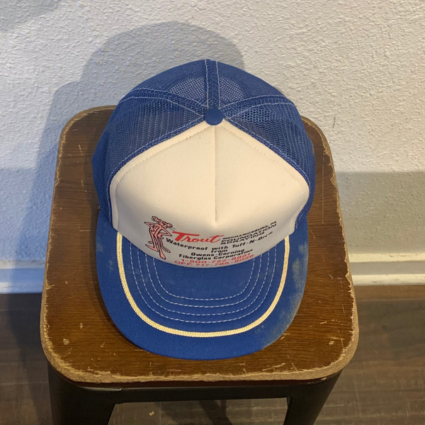 VTG Trout Waterproof Fiberglas Corporation Trucker #099