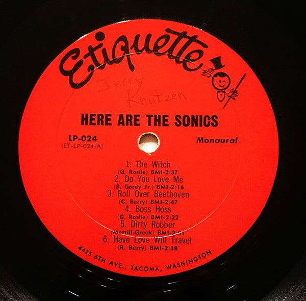 The Sonics – Here Are The Sonics!!!
