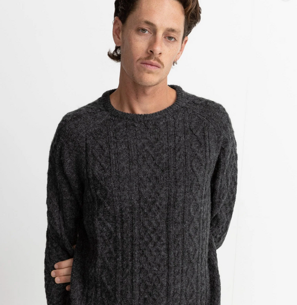 Mohair Fishermans Knit Sweater