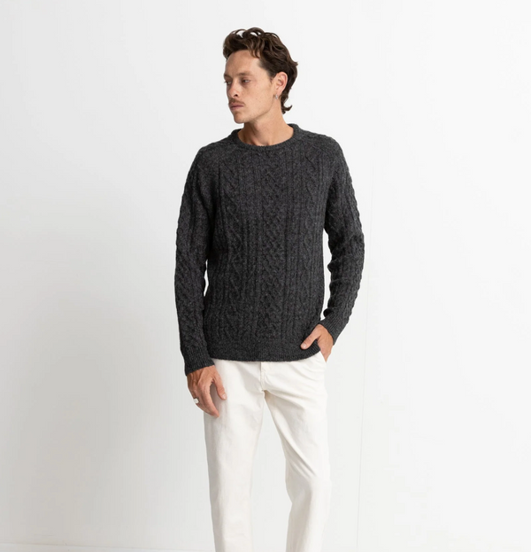 Mohair Fishermans Knit Sweater