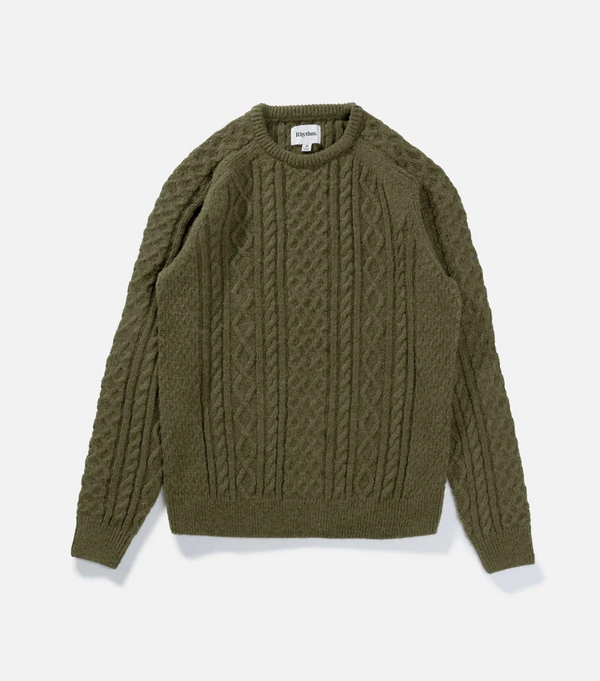 Mohair Fishermans Knit Sweater
