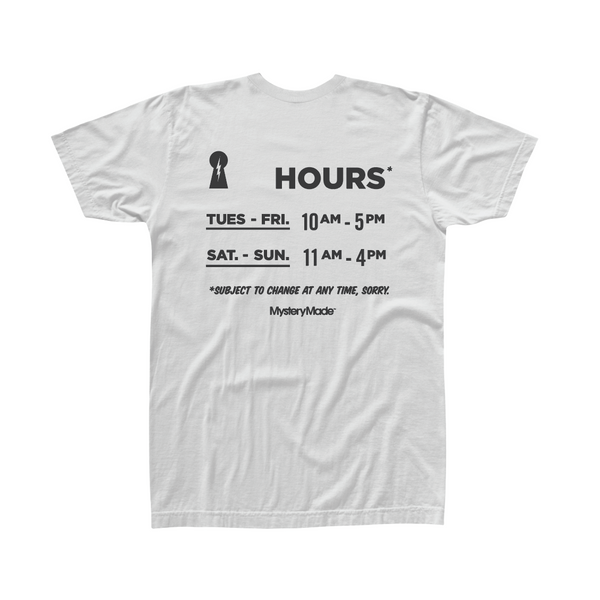 Hours pocket tee