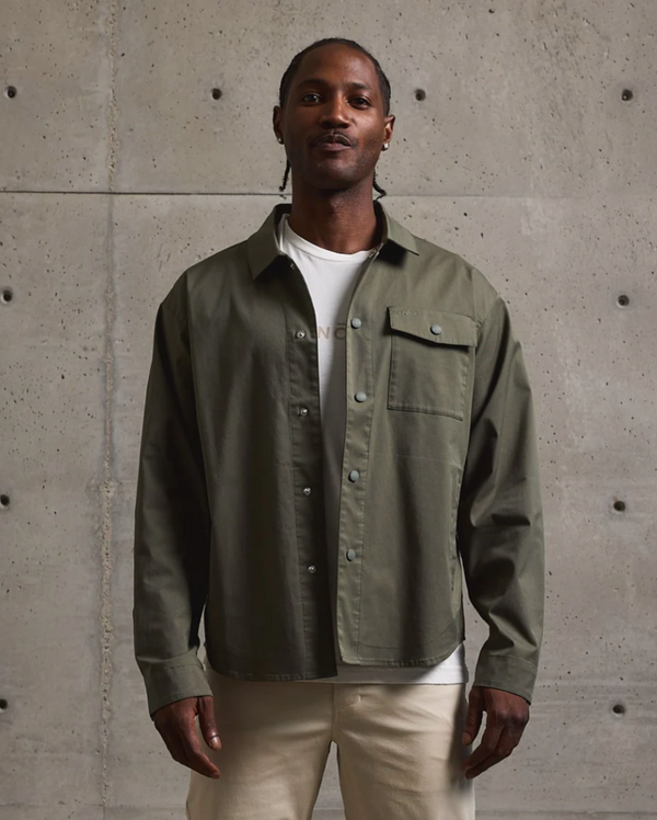 Twill Shirt Jacket