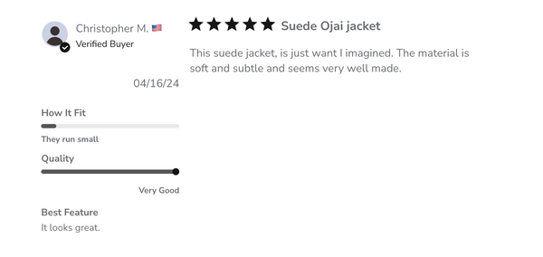 Ojai Goat Suede Jacket