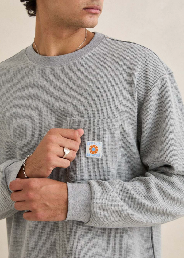 VINTAGE PKT LS WAFFLE