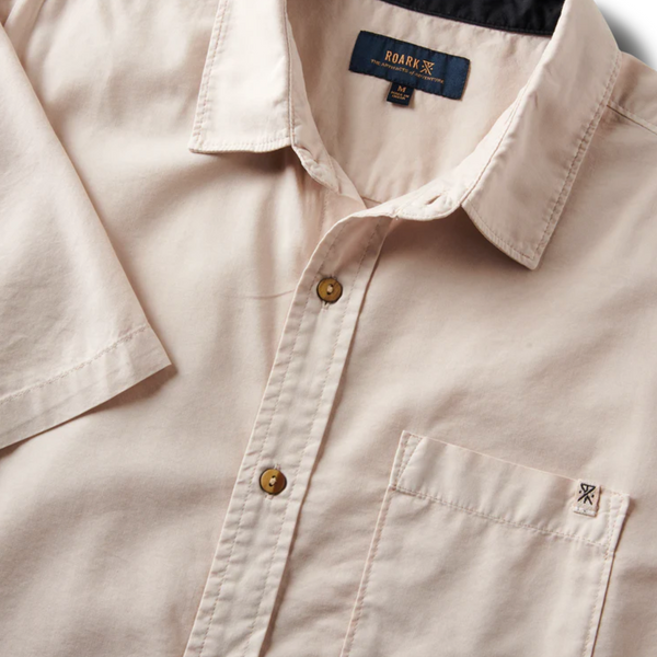 Made To Fade Short Sleeve Button Up Shirt