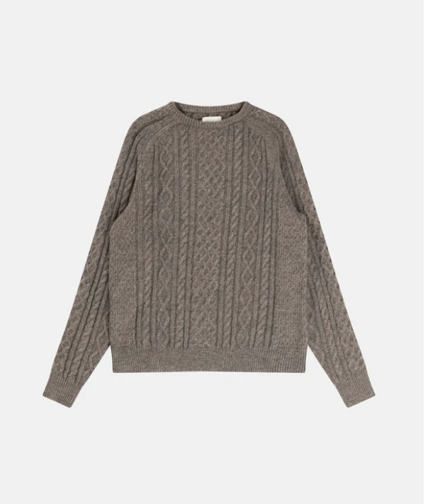 Mohair Fishermans Knit Sweater