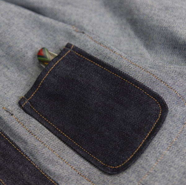 Stock Coverall Jacket - Denim