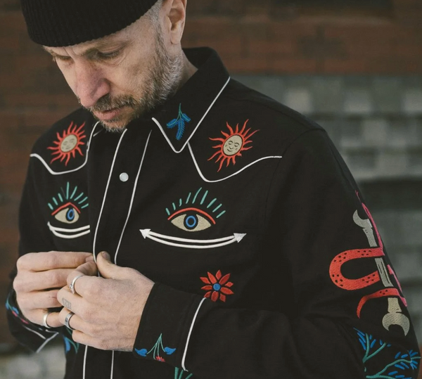 On the Range LS Button Up