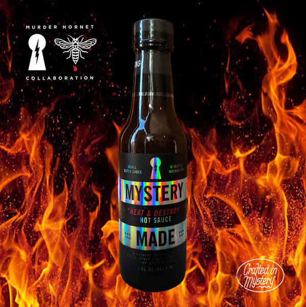 Heat & Destroy Hot Sauce - Mystery Made x Murder Hornet