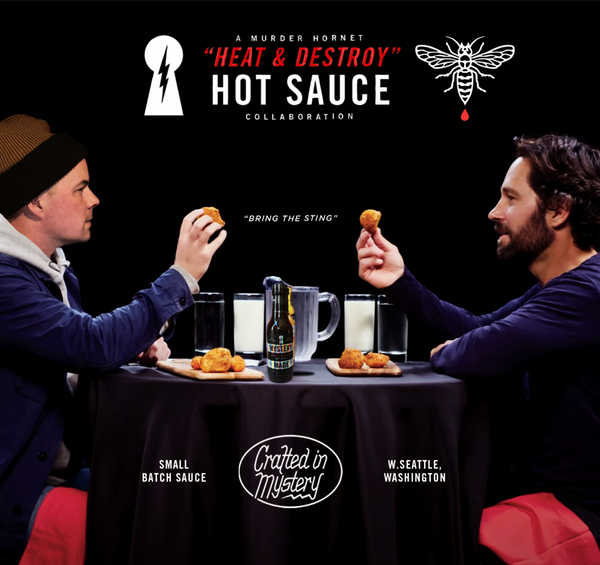 Heat & Destroy Hot Sauce - Mystery Made x Murder Hornet