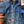 VTG Distressed Faded Prison Chore Denim Coat - XL #051
