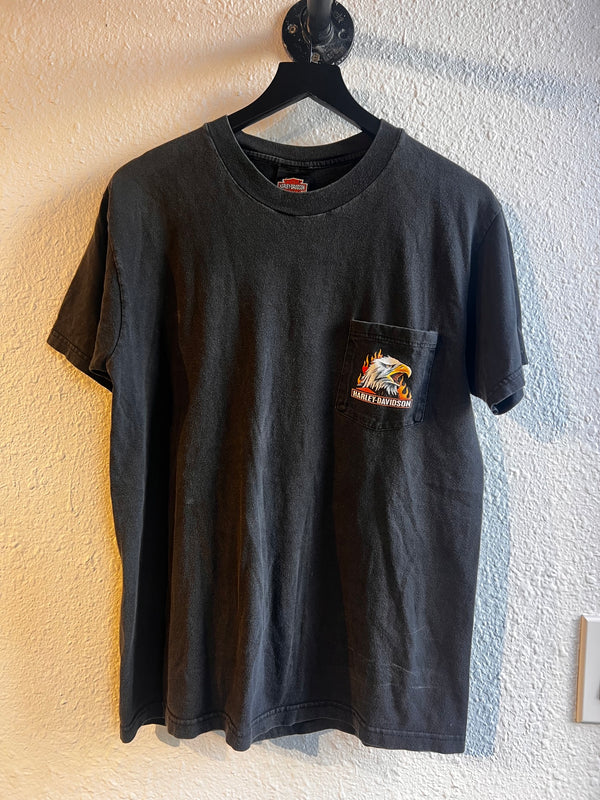 VTG Harley-Davidson Killer Creek Eagle Pocket Tee