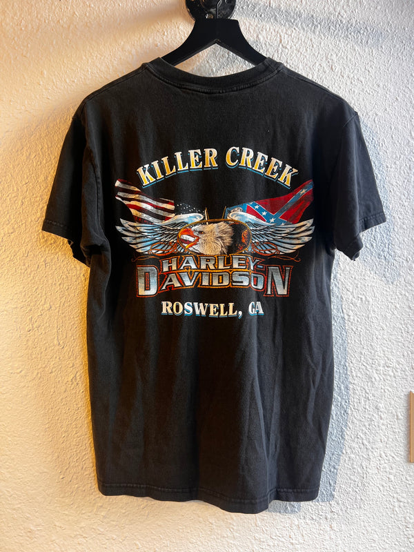 VTG Harley-Davidson Killer Creek Eagle Pocket Tee