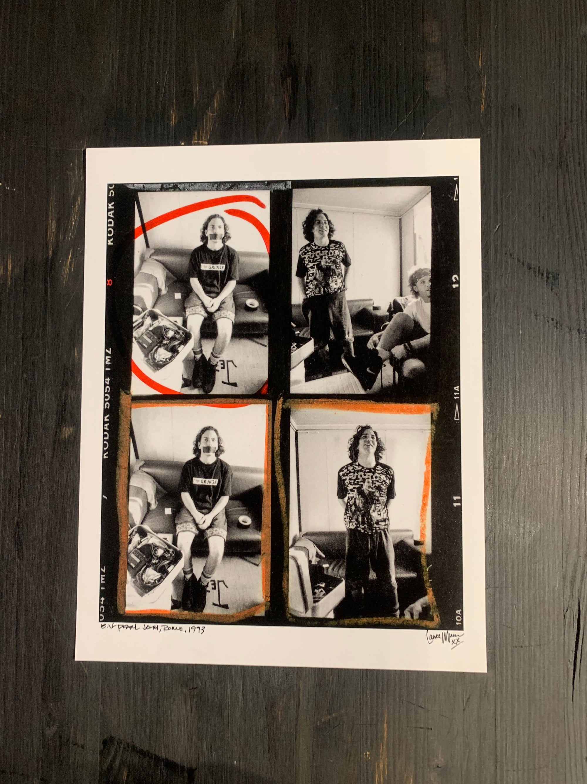 E.V. PEARL JAM, ROME, 1993 - Photo 1