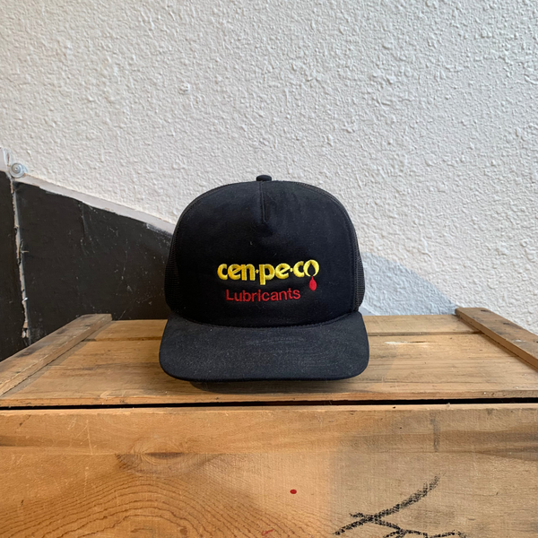 VTG USA Black Cen-Pe-Co Lubricants Hat - #028