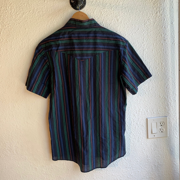 VTG Wrangler Western Short Sleeve Pearl Snap - M - #023