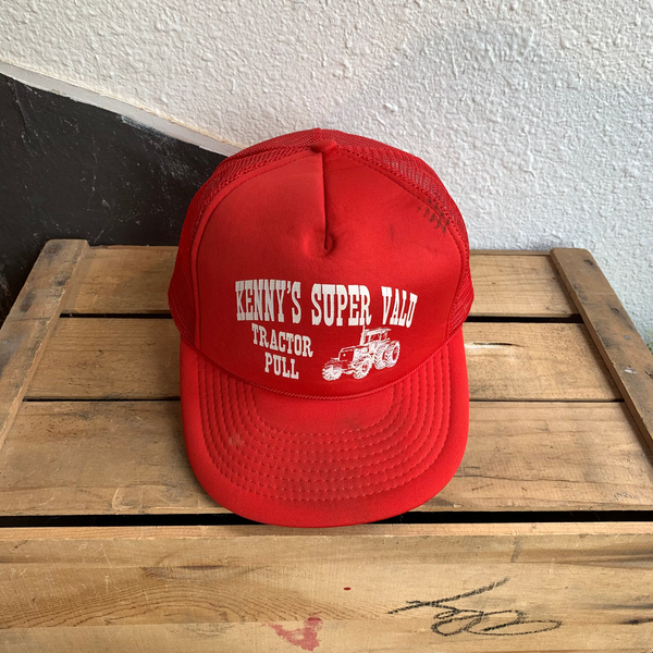 VTG Kenny's Super Valu Tractor Pull Hat - #034