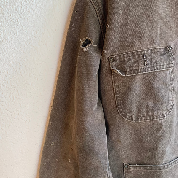 VTG 2000's Distressed Carhartt Chore Coat #057
