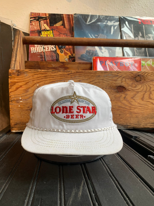 VTG National Beer of Texas Lone Star Beer Hat #074