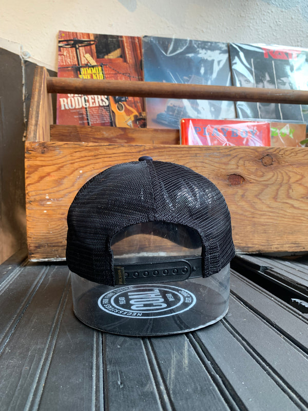 VTG Black Filson Since 1897 Patch Trucker Hat #076