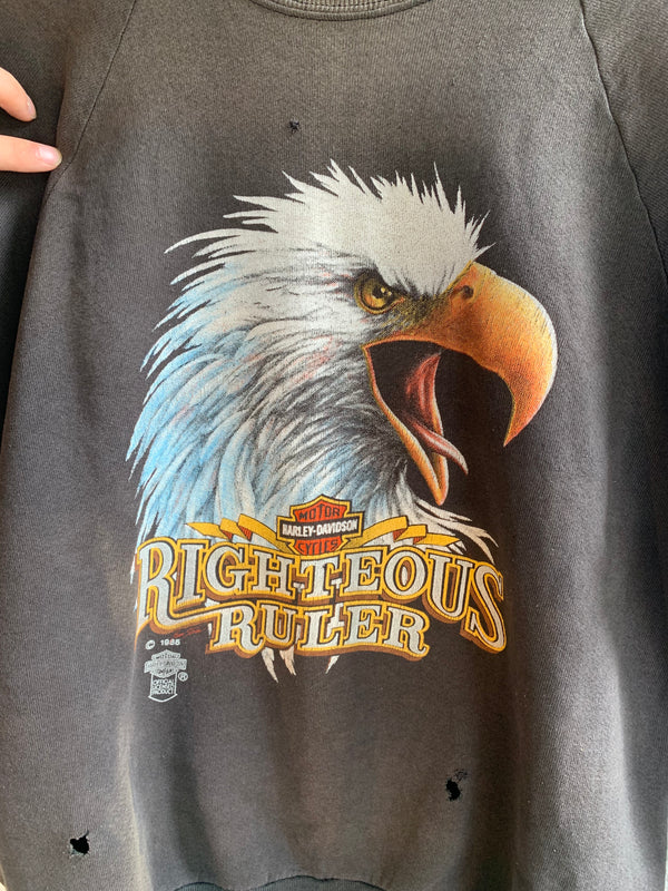 VTG Righteous Ruler Harley Davidson Longsleeve #078