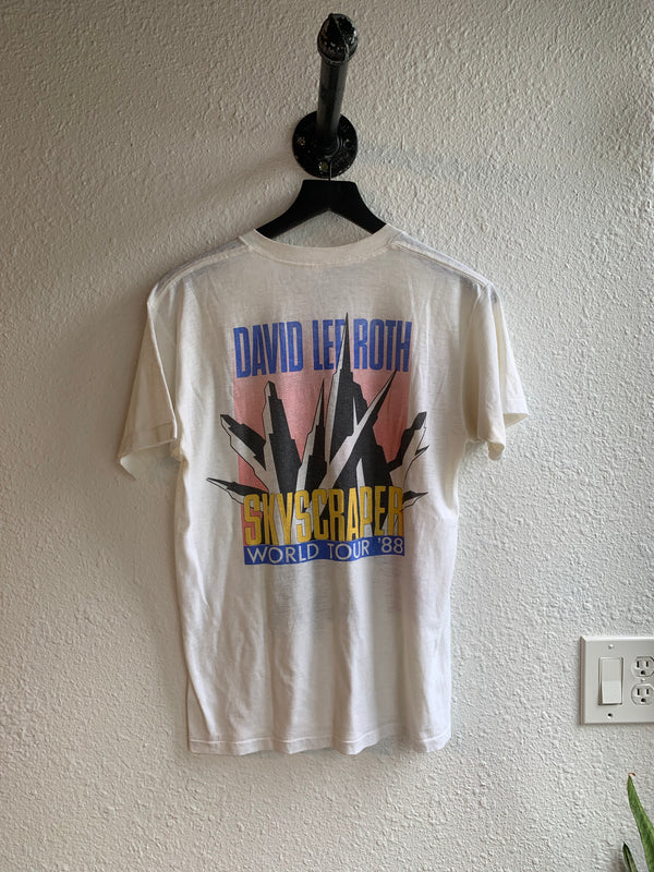 VTG David Lee Roth Skyscraper World Tour '88 Shirt #079