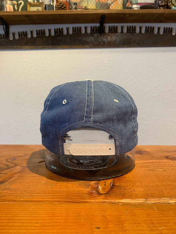 VTG 80's Denim 50 Yr Co-op Oil Company Hat #090