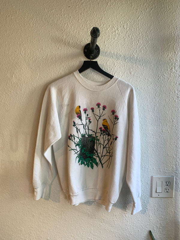 VTG Golden Birds, Thorn, Stump print #096