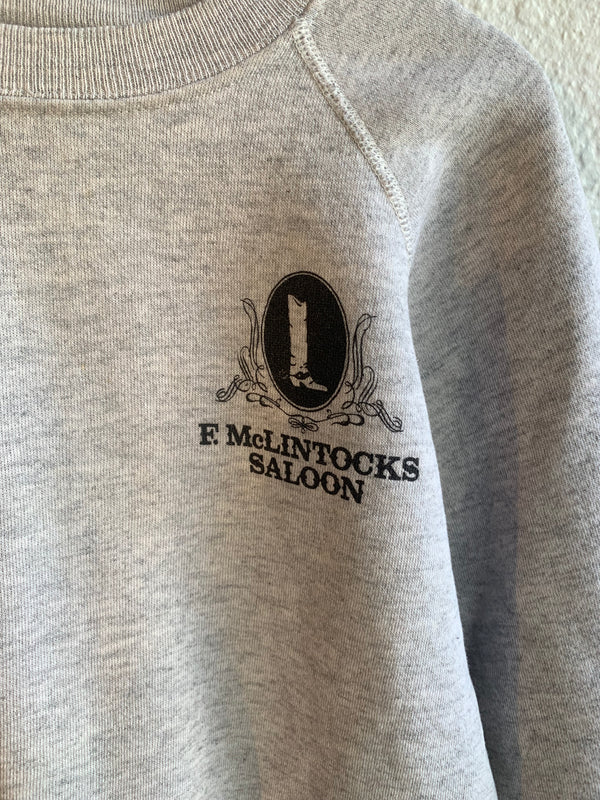 VTG F. McLintocks Saloon & Dining Sweatshirt #098
