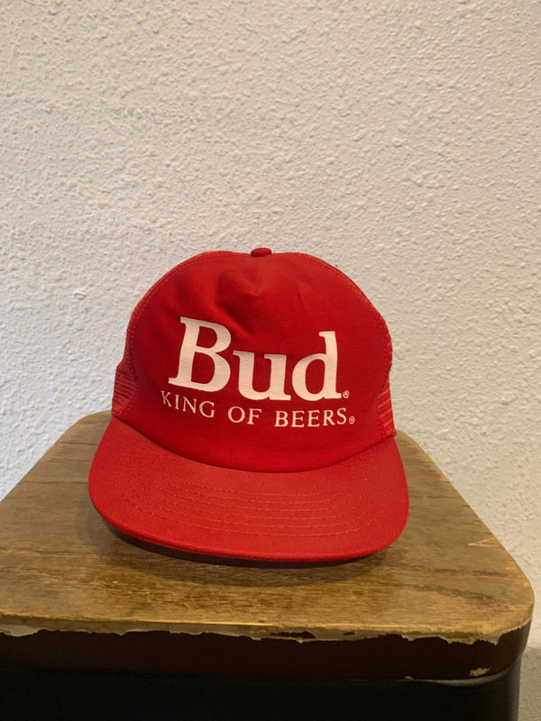 VTG 80's Budweiser King of Beers Hat - Snapback - #032