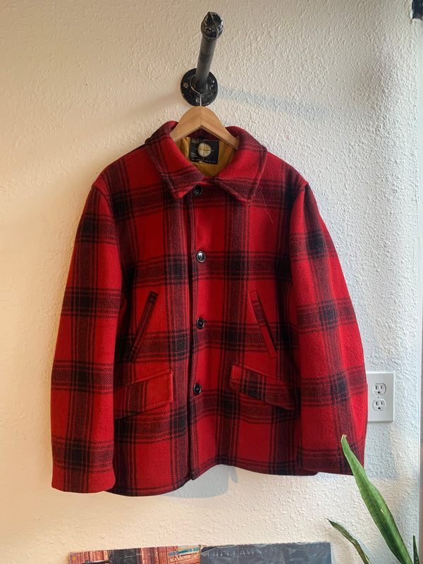 VTG Sears Tartan Plaid Mackinaw Hunting Jacket - Grail