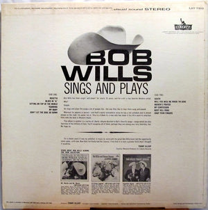 Bob Wills – Sings & Plays