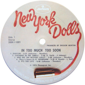New York Dolls – In Too Much Too Soon