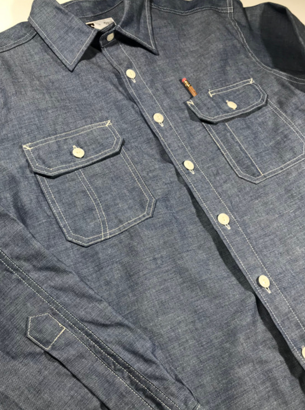 Clampdown Chambray Work Shirt
