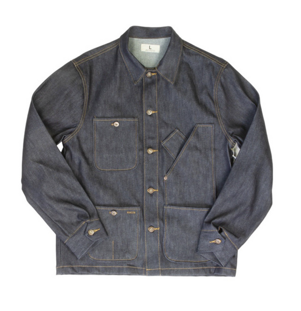 Stock Coverall Jacket - Denim