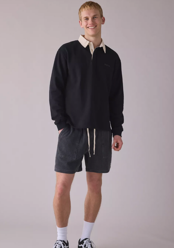 Koa Vintage Rugby LS Polo