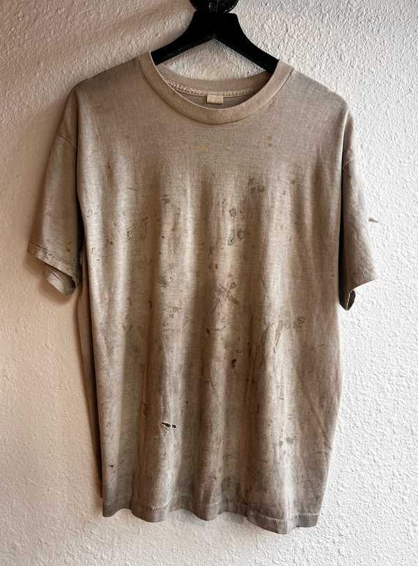 VTG 1990s Joe Camel Cigarettes Thrashed Pocket Sleeve Tee #114