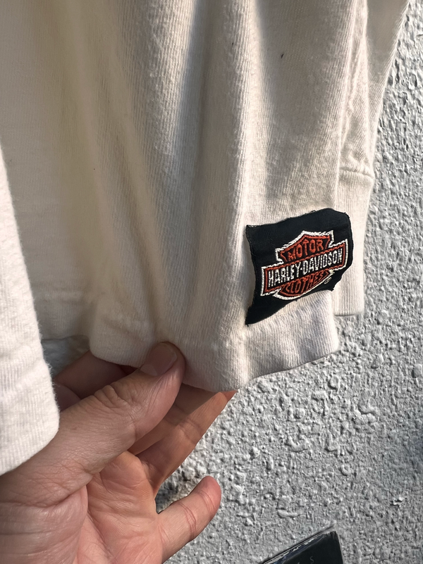 VTG 1991 Harley-Davidson 3D Emblem “Born in the USA” Long Sleeve