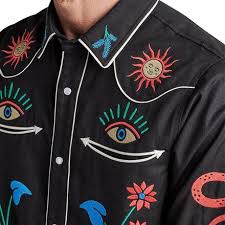 On the Range LS Button Up