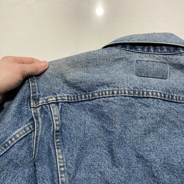 VTG Levi's Denim Faded & Distressed USA Trucker Jacket #101