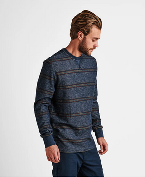 MALAM CREW PULLOVER SWEATSHIRT - Navy