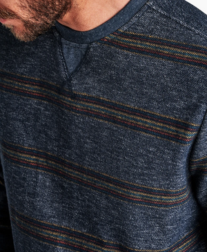MALAM CREW PULLOVER SWEATSHIRT - Navy