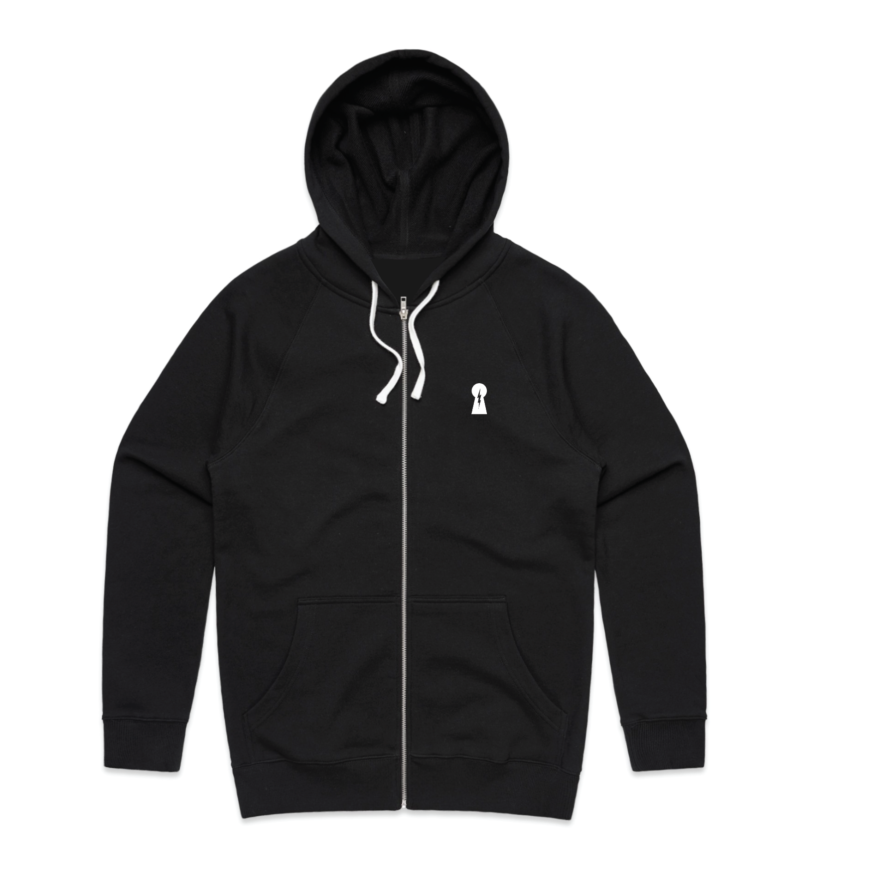 Keyhole Zip Hoodie