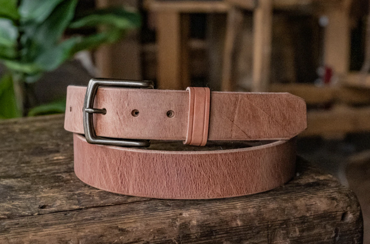 The Mountain Belt Dark Brown. 1.75 Thick Heavy Harness Leather Belt –  Craft and Lore