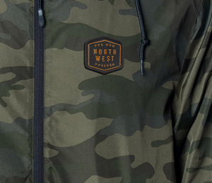 FOR NOW FOREVER CAMO WINDBREAKER