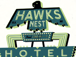Hawks Nest Hotel Print!